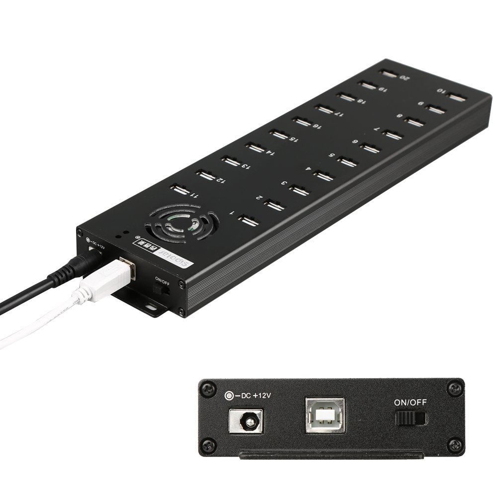 Usb Hub - 시폴라 A-805P 20포트 USB 2.0 허브,