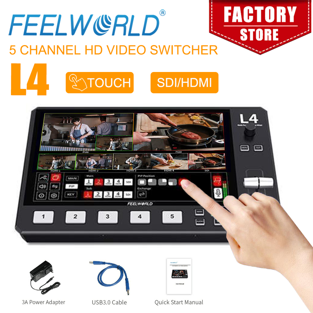 Hdmi Cable - FEELWORLD 터치 스크린 멀티 카메라 비디오