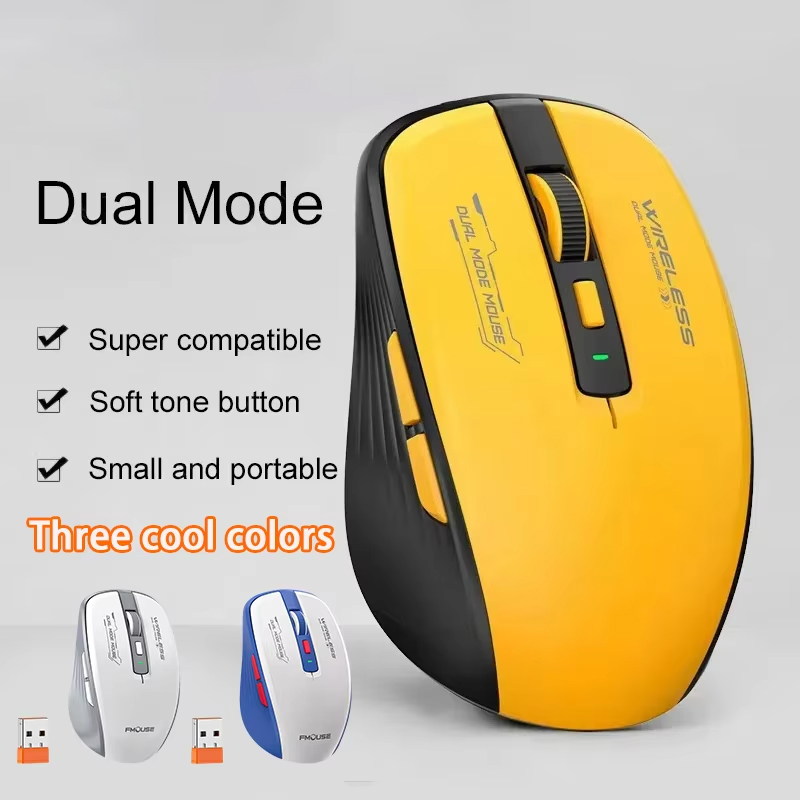 Laptop Mouse - M303L 블루투스 무선 마우스 2.4G 듀얼