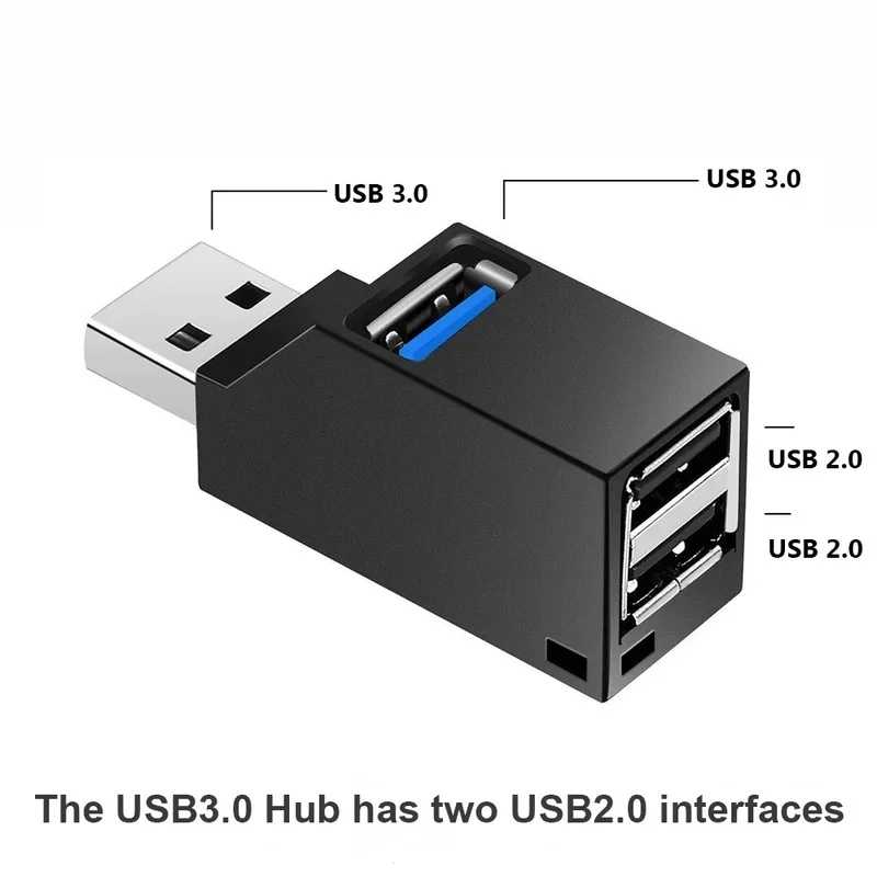 Usb Hub - 1-4개 어댑터 미니 스플리터 확장 박스