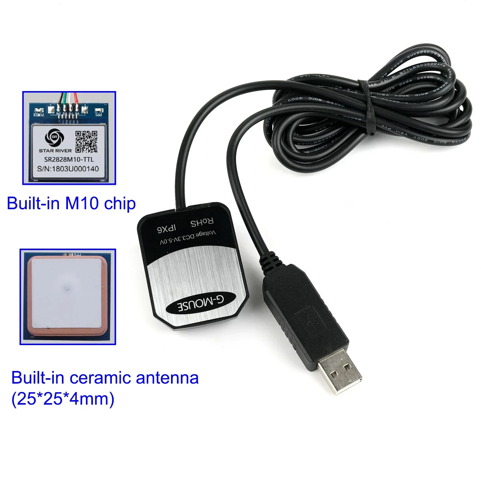 Laptop Mouse - M10 G-마우스 USB GPS 모듈: 베이두,