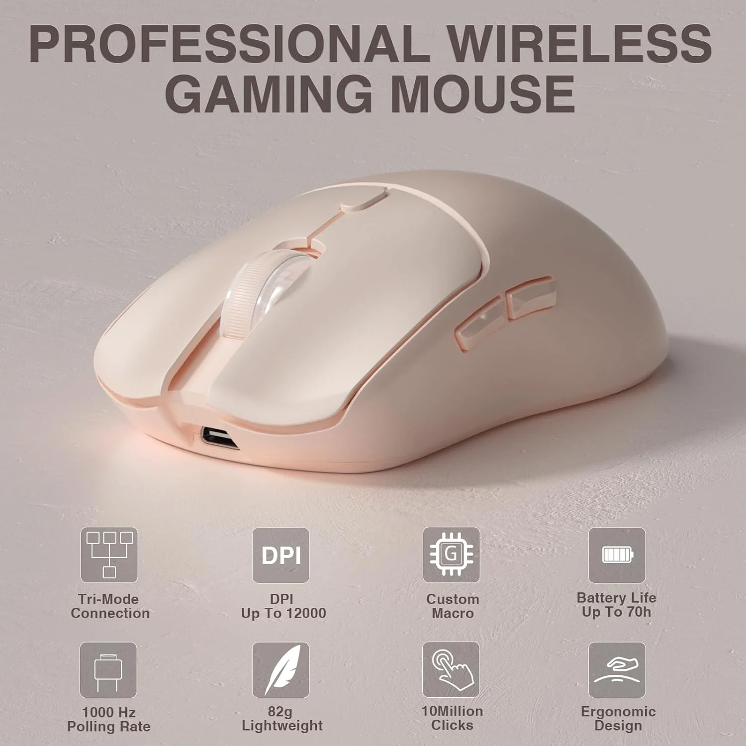 Laptop Mouse - AULA SC580X 트라이 모드 무선 게이밍
