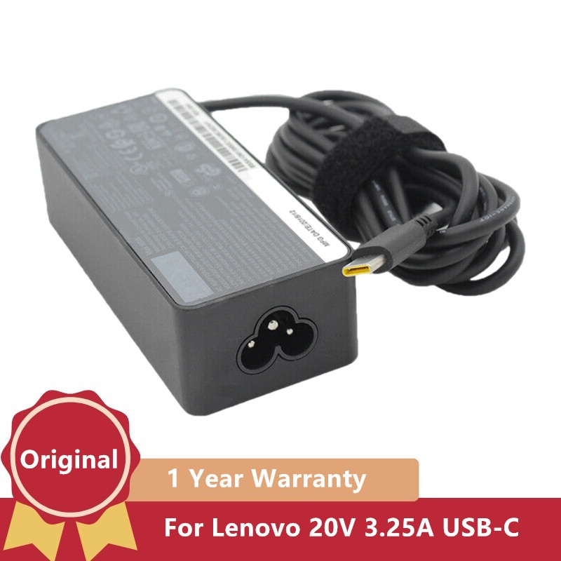 Laptop Charger - 100% 정품 65W 20V 3.25A 타입C