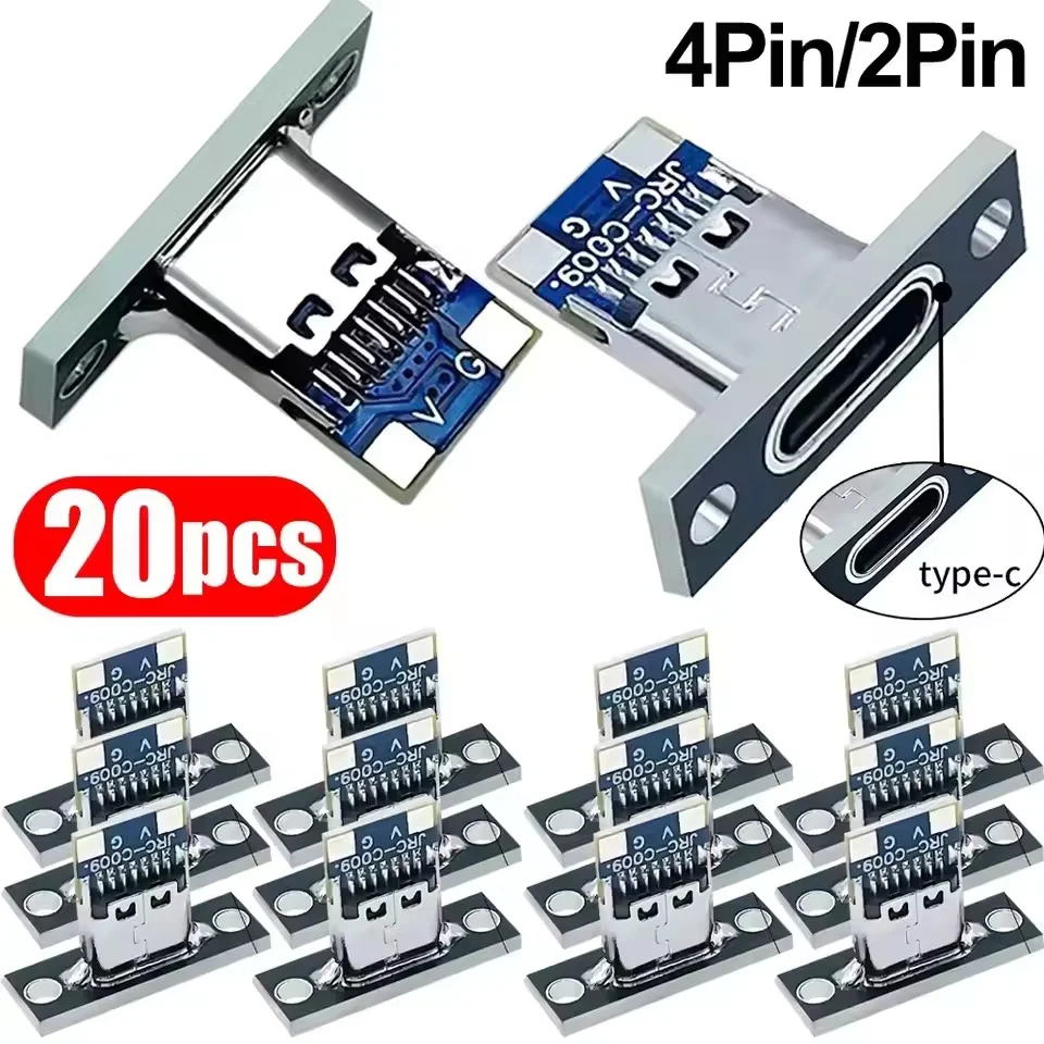 Usb C Hub - 나사 고정판이 있는 USB 3.1 Type