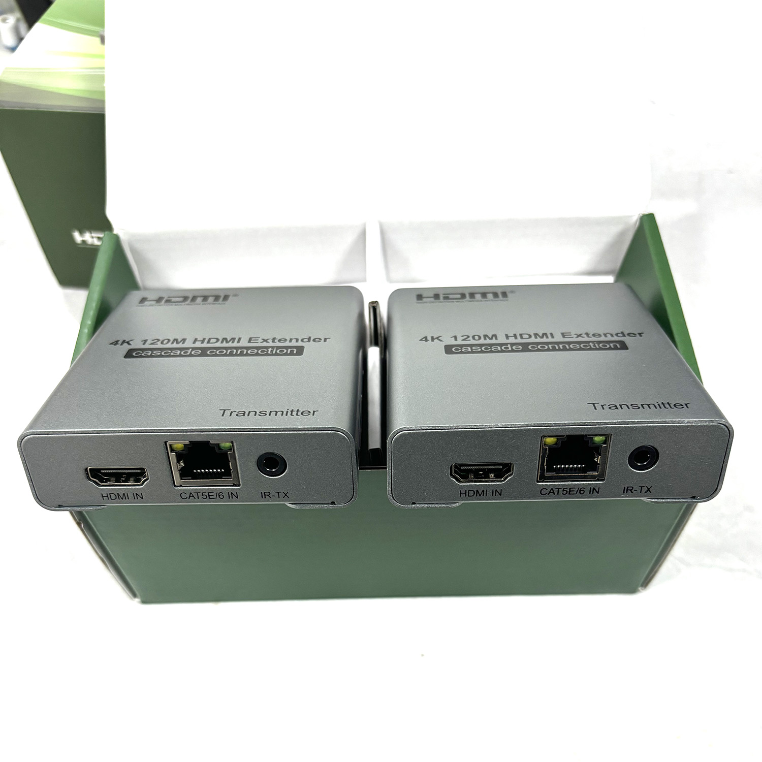 Hdmi Cable - 4K 120M HDMI 연장기 CAT5e/6 RJ45