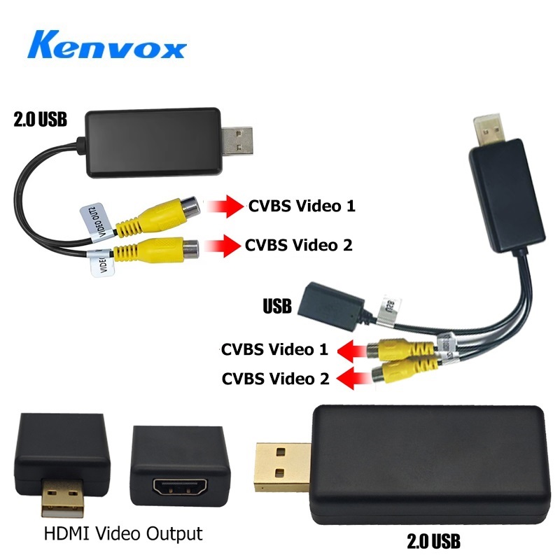 Hdmi Cable - 켄복스 안드로이드 USB 비디오 출력 RCA