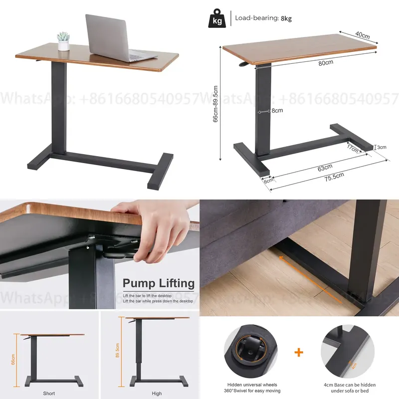 Laptop Stand - 침대 위 이동식 노트북 테이블, 사무실,