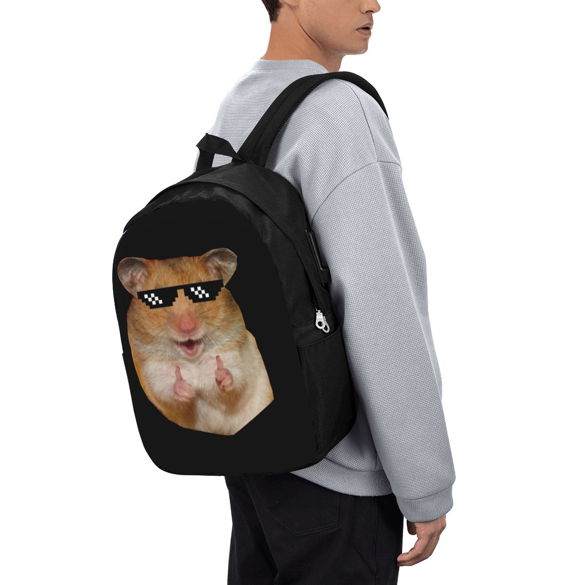 재미있는 햄스터 배낭 여행 노트북 가방 컴퓨터 대학생  - Laptop Bag 리뷰 및 가격