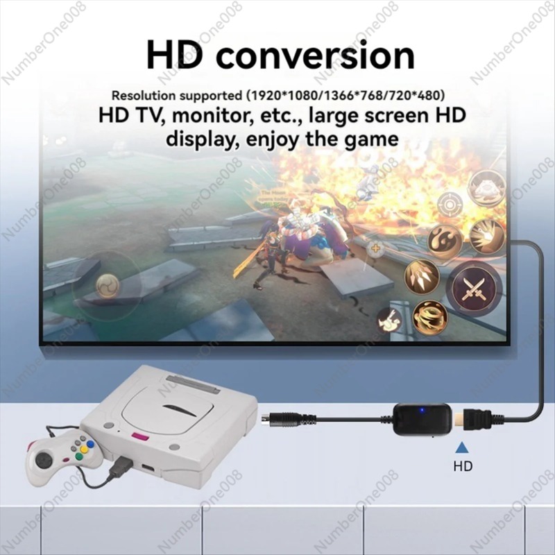 세가 새턴 게임 콘솔용 HDMI 변환 케이블 HD 72 - Hdmi Cable 리뷰 및 가격