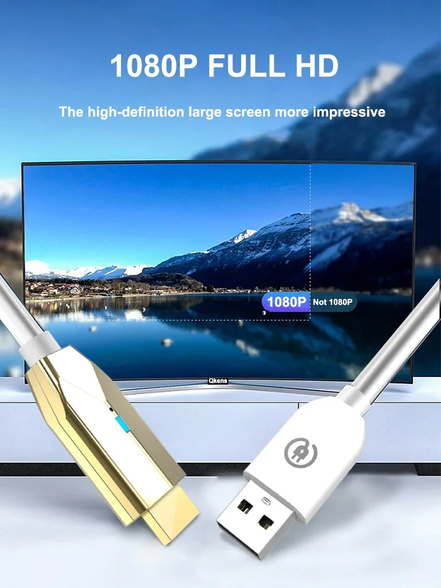 30M 전송 디스플레이 어댑터 USB 무선 HDMI 연 - Hdmi Cable 리뷰 및 가격