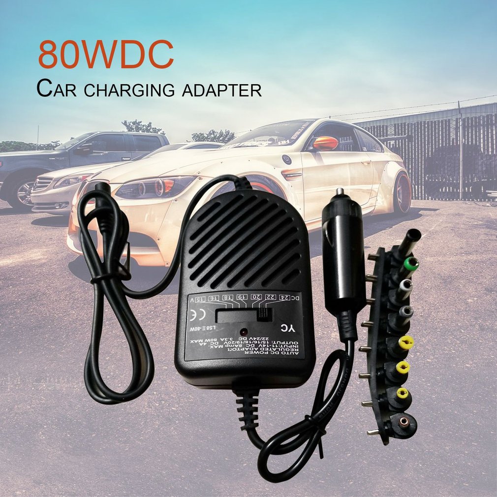 범용 80W 휴대용 충전기, LED 자동차 어댑터, 전 - Laptop Charger 리뷰 및 가격