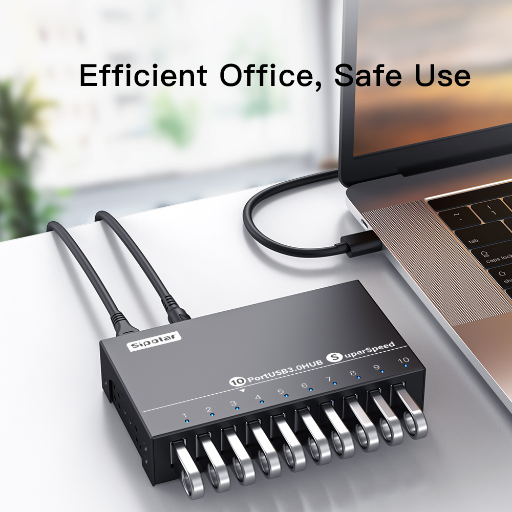 A103 시폴라 10포트 USB 허브 60W 전원 공급 - Usb Hub 리뷰 및 가격