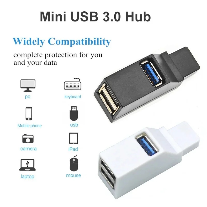 1-4개 어댑터 미니 스플리터 확장 박스 3포트 고속  - Usb Hub 리뷰 및 가격