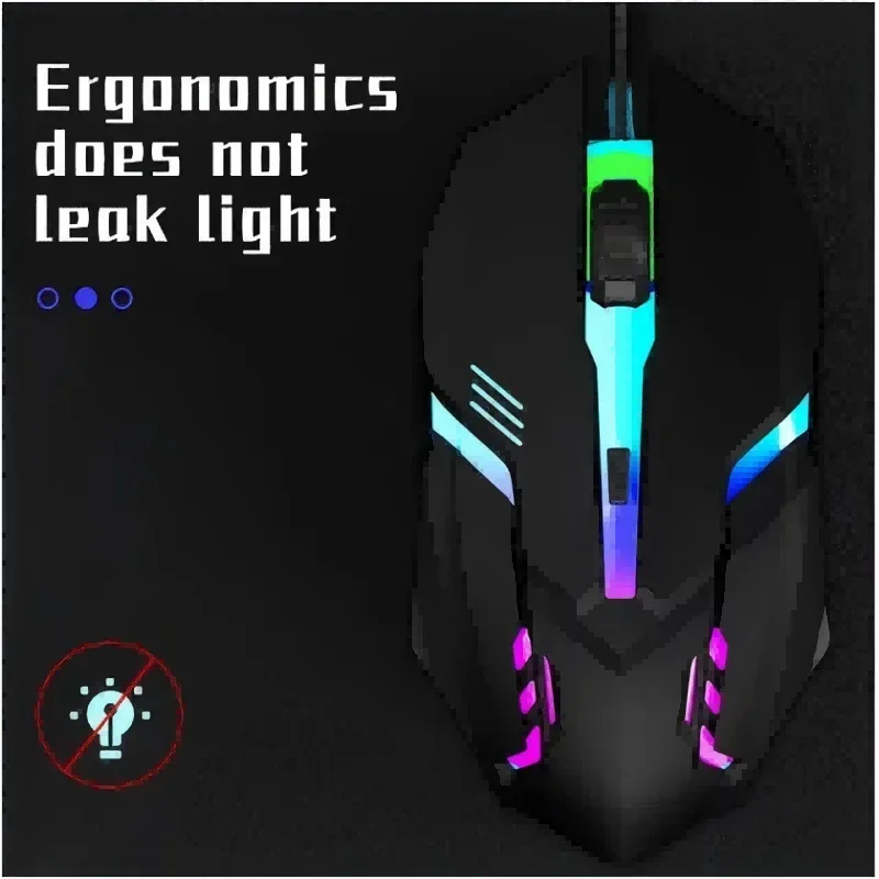 다채로운 색상의 3버튼 LED e스포츠용 유선 게이밍  - Laptop Mouse 리뷰 및 가격