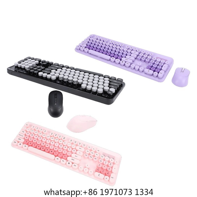 무선 키보드 무선 귀여운 키보드 및 마우스 104키 타 - Laptop Mouse 리뷰 및 가격