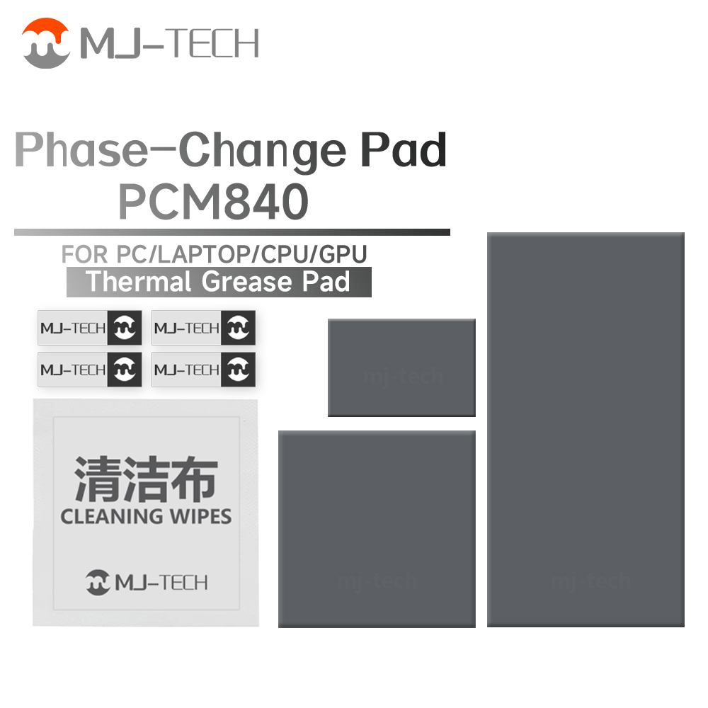 MJ-TECH PCM840 위상변화 패드 8.4W/mk - Laptop Cooling Pad 리뷰 및 가격