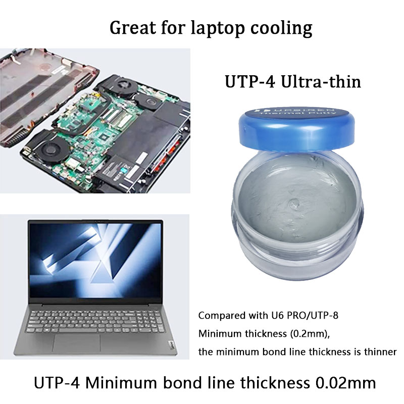 UPSIREN UTP-4 초박형 열전도 퍼티 익스트림  - Laptop Cooling Pad 리뷰 및 가격