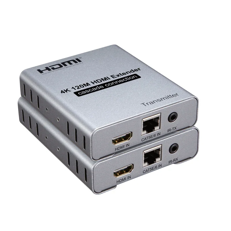 4K 120M HDMI 연장기 CAT5e/6 RJ45  - Hdmi Cable 리뷰 및 가격