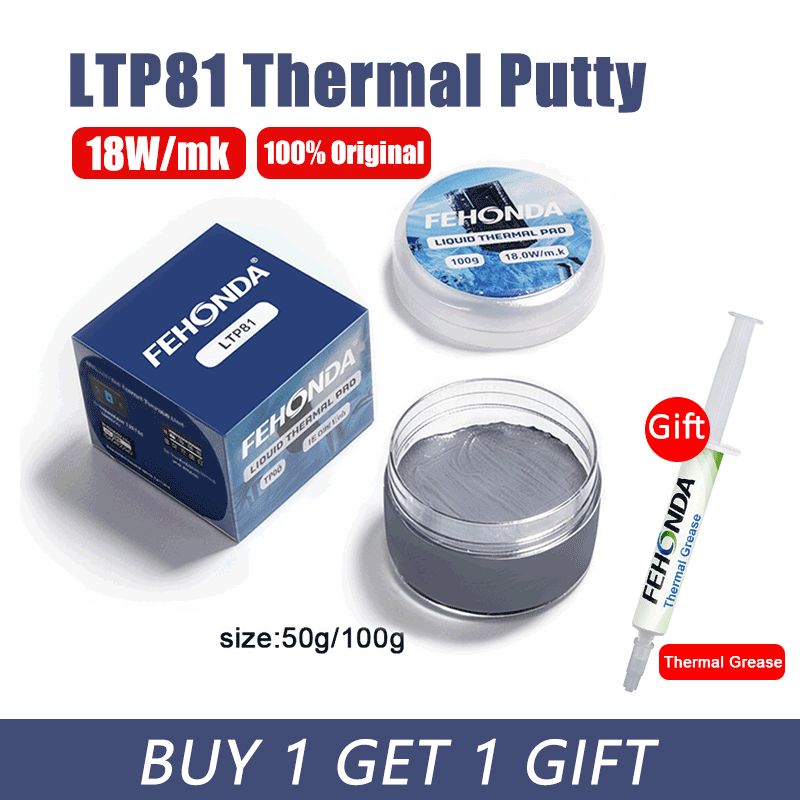 페혼다 LTP81 서멀 퍼티 18W/mk 50g VGA - Laptop Cooling Pad 리뷰 및 가격