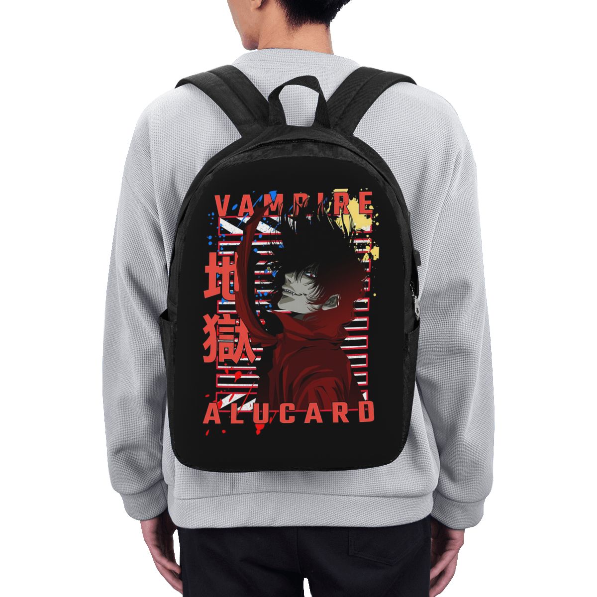 Alucard Hellsing 만화 배낭 여행 노트북  - Laptop Bag 리뷰 및 가격
