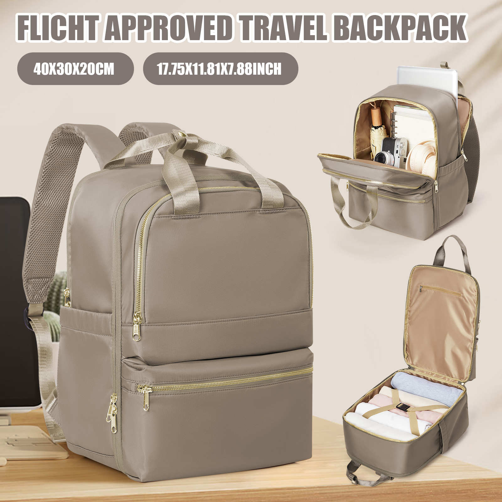 라이언에어 40x30x20 여성용 여행 배낭, 교사용  - Laptop Original Accessories 리뷰 및 가격