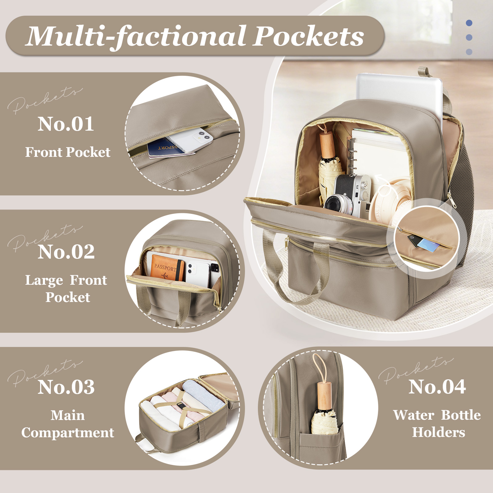 라이언에어 40x30x20 여성용 여행 배낭, 교사용  - Laptop Original Accessories 리뷰 및 가격
