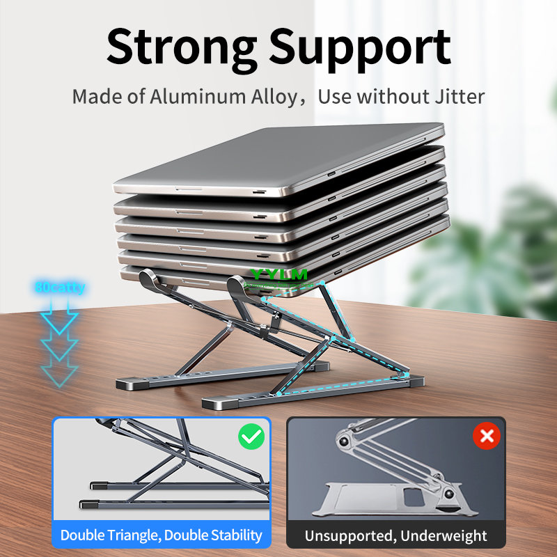 YYLM 새로운 N8 조정 가능한 노트북 스탠드 알루미 - Laptop Cooling Pad 리뷰 및 가격