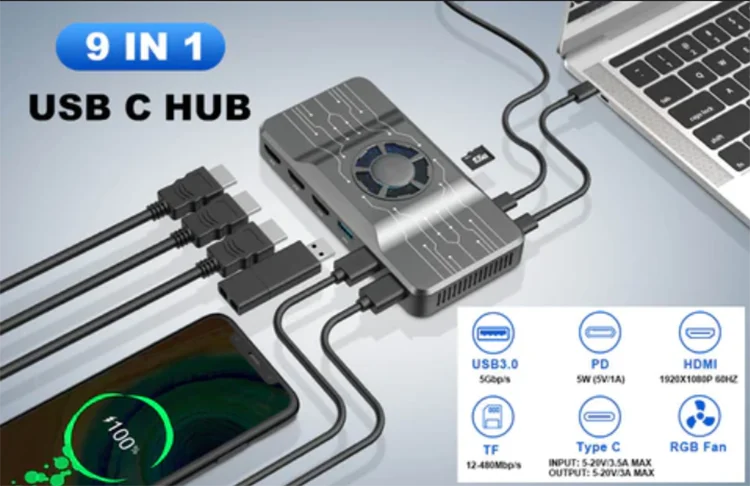 OFIYAA USB 3.0 도킹 스테이션 H1 유니버설 - Usb Hub 리뷰 및 가격