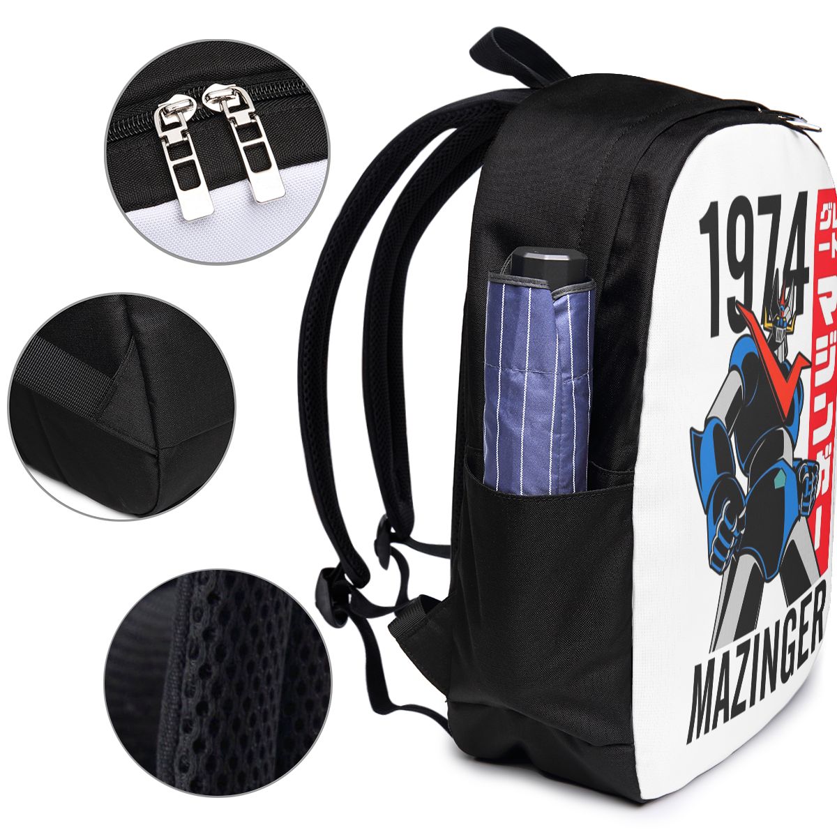 마징가 Z 매드 로봇 그렌다이저 애니메이션 만화 배낭  - Laptop Bag 리뷰 및 가격