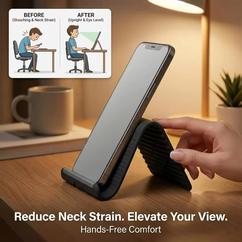 각도 조절이 가능한 다용도 실리콘 스마트폰 거치대, 휴 - Laptop Stand 리뷰 및 가격