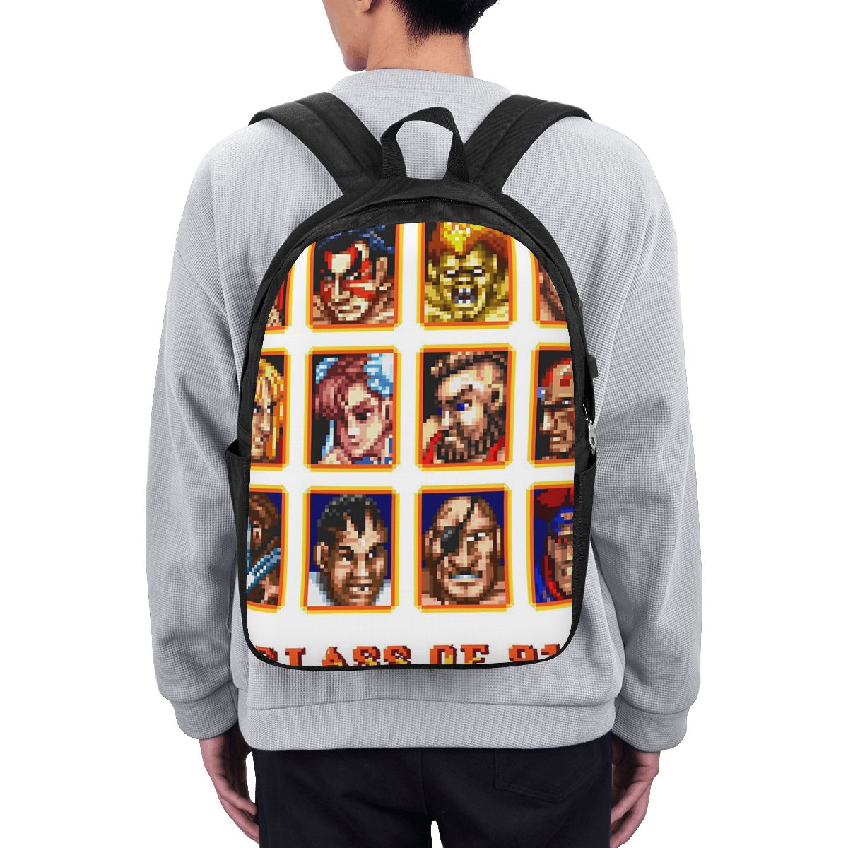 디패티드 포트레이트 슈퍼 스트리트 파이터 백팩 여행용  - Laptop Bag 리뷰 및 가격