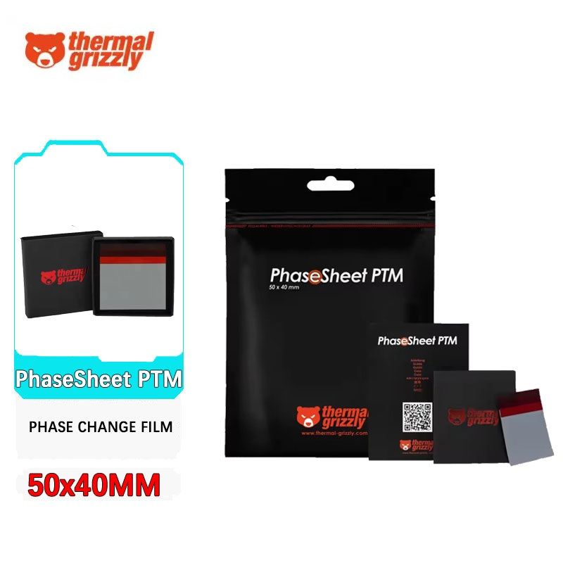열 그리즐리 PhaseSheet PTM 상 변화 실리콘 - Laptop Cooling Pad 리뷰 및 가격