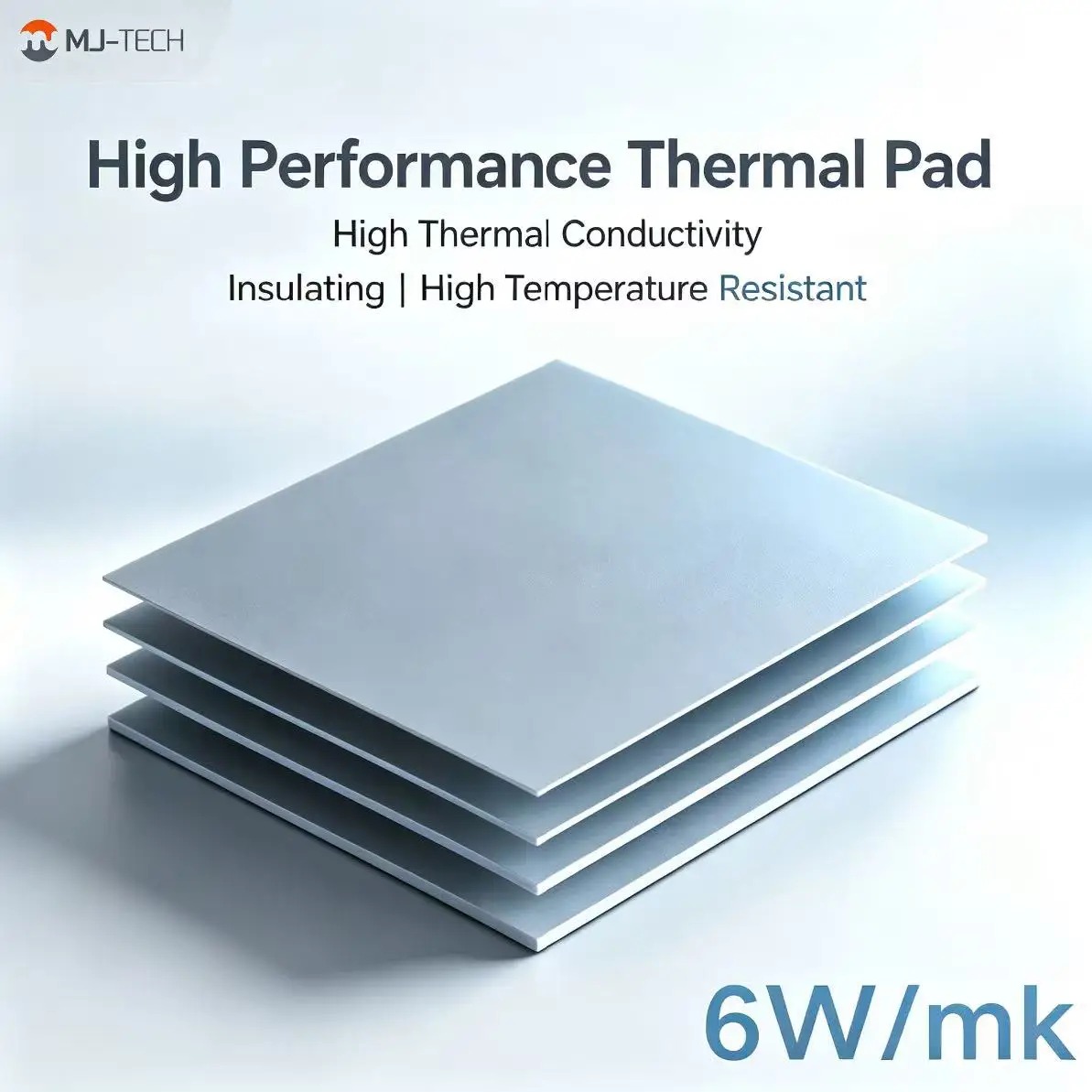 MJ-TECH 6W/mK 열전도 패드 비전도성 실리콘  - Laptop Cooling Pad 리뷰 및 가격