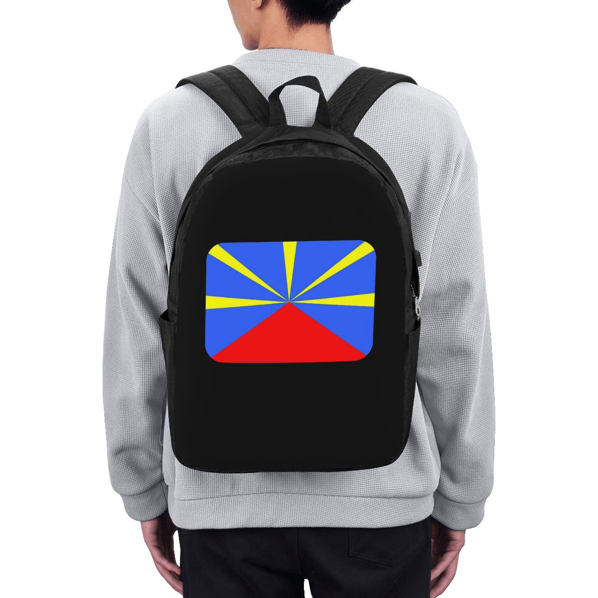 974 레위니옹 섬 국기 배낭 여행 노트북 가방 컴퓨터 - Laptop Bag 리뷰 및 가격