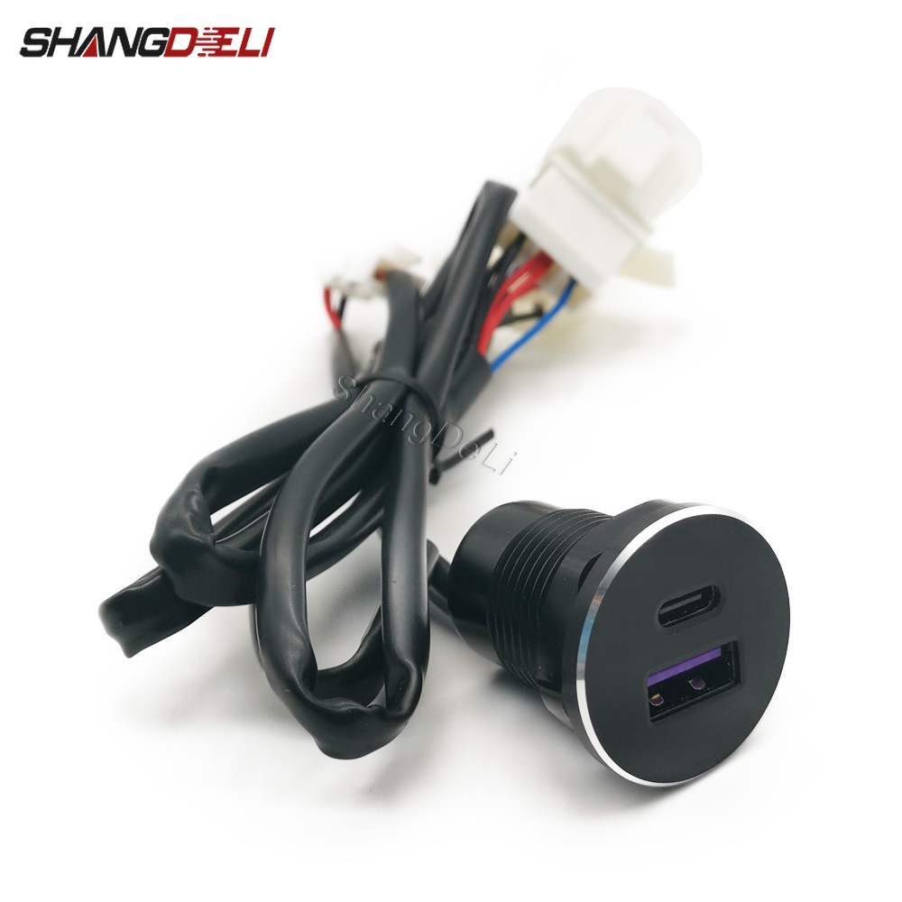 1PC 차량용 듀얼 USB 충전 소켓 시거잭 PD 타입 - Usb C Hub 리뷰 및 가격