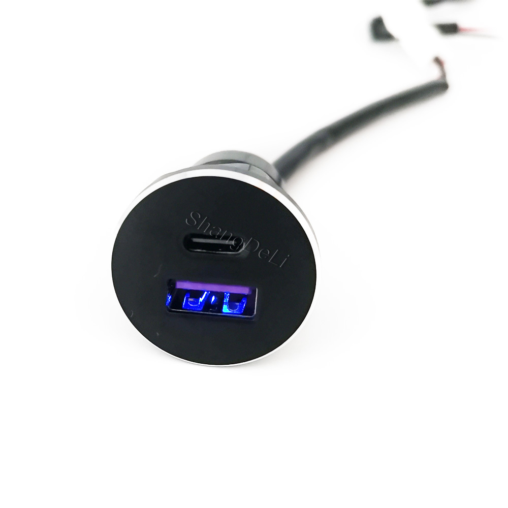 1PC 차량용 듀얼 USB 충전 소켓 시거잭 PD 타입 - Usb C Hub 리뷰 및 가격