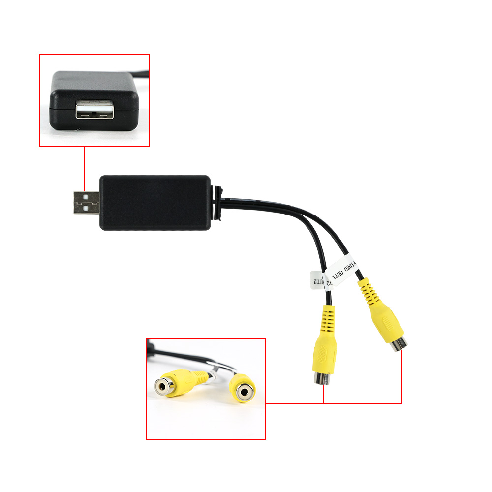 USB to CVBS RCA 비디오 출력 어댑터 박스  - Hdmi Cable 리뷰 및 가격